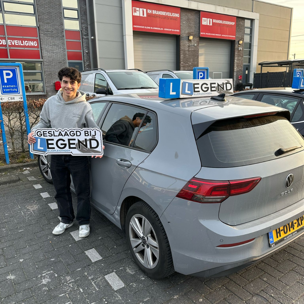 Rijbewijs gehaald!